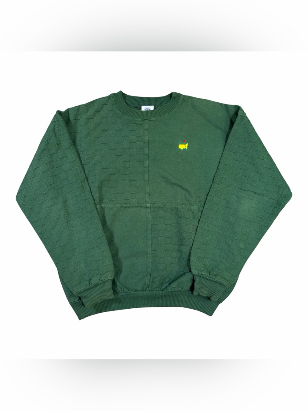 Vintage 90s Masters Tournament Golf Crewneck Sweatshirt Somers Made In USA M